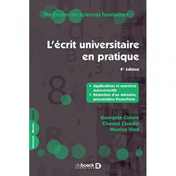 L'écrit Universitaire En Pratique