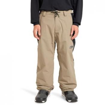 Pantalón largo Snow Down Quiksilver en color beige