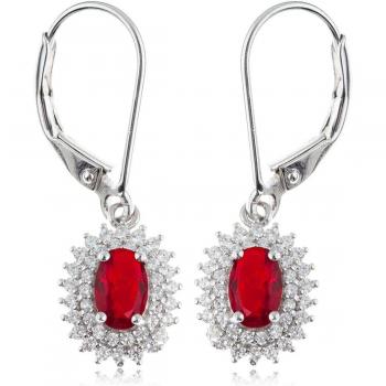 Dormeuse Elegante 'Sissi' Rosso e Bianco