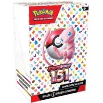 Pokémon Scarlatto & Violetto 151 Confezione di Buste di Espansione