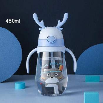 Children's Leakproof Water Bottle with Straw