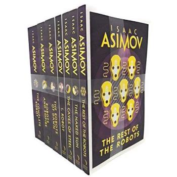 Isaac Asimov 7 Book Set I Robot The Rest Of The Robots And Other Classic Works For All