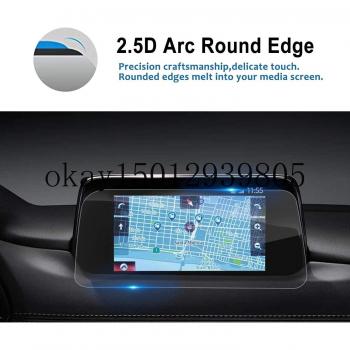 Protector de pantalla de vidrio templado para Mazda CX-5 7 MZD Connect, alta claridad