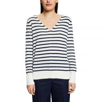 Vestito Righe Scollato Esprit