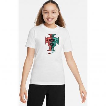 Nike Junior Barca Wappen T-Shirt Weiß XL