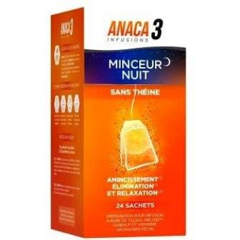 ANACA 3 INFUSION MINCEUR NUIT 24 SACHETS