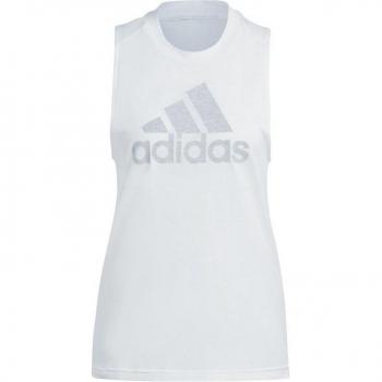Adidas Damen Fitness Shirt Future Icons 3.0 Ärmellos Weiß (L)