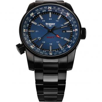 Traser P68 Pathfinder GMT Herrenuhr 46mm, 10ATM