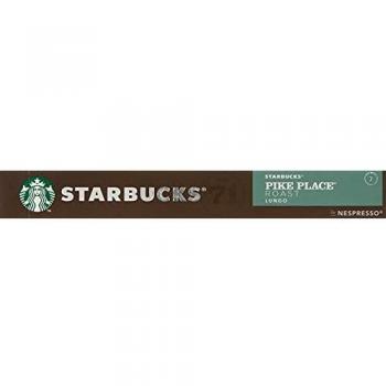 Café Starbucks Pike Place Roast lungo, caja 10 cápsulas 53 gr
