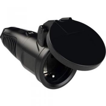 Spina e Connettore Terra 10-16A 250V IP44 Full Rubber