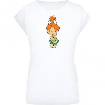 F4NT4STIC T-Shirt für Frauen, Pebbles Feuerstein Design