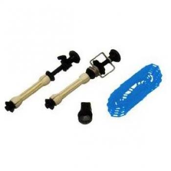 Set Walimex 12966 Sujeción Azul con Expansión y Cadena+Peso