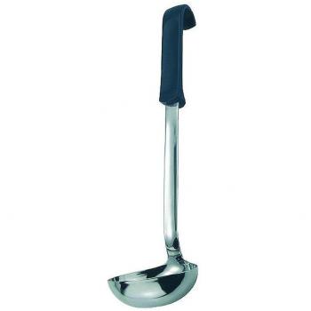 APS 670 Schöpflöffel – 0,10 Liter, 9 × 8 × 25 cm, rutschfester Griff in Edelstahl