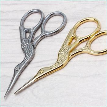 9.3CM Gold Craft Scissors for Sewing and DIY