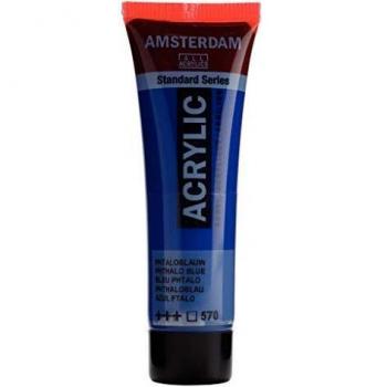Phthaloblau 570 – Amsterdam Bastelfarbe 20 ml