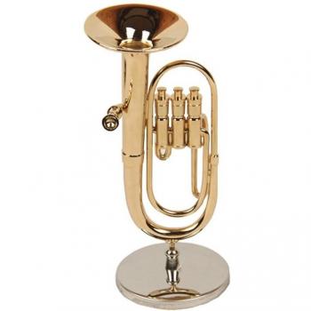 Gold-Plated Copper Euphonium Musical Instrument