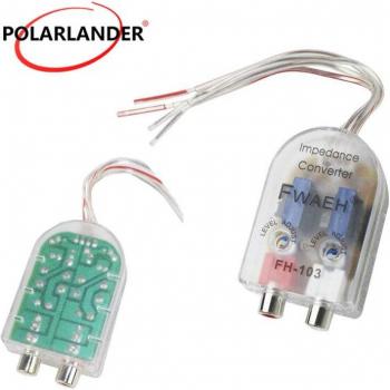 Convertidor de audio RCA para vehículos