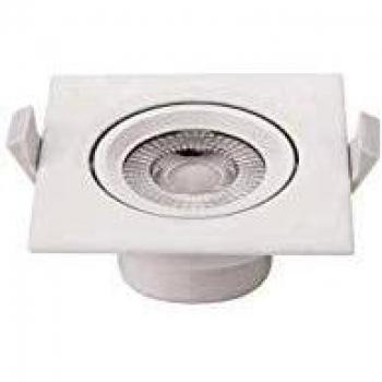 Illuminazione Soffitto LED Quadrata 5W Bianco Caldo