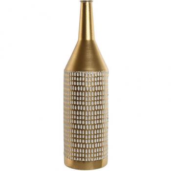 Jarrón Decorativo Home ESPRIT Metal 14,5 x 14,5 x 55,5 cm