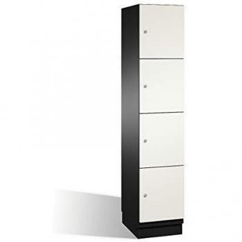 Armadietto a scomparti C+p con porte in acciaio