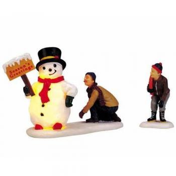 Set Amichevole di Saluti Frosty – 2 pezzi, 4,5 V (Cod. 04511)