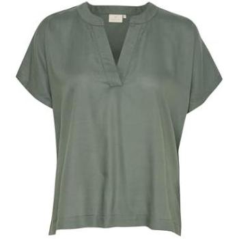 Kaffe Damen T-Shirt in Grün