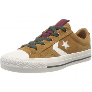 Converse Star Player, Scarpe da Ginnastica Basse Unisex-Adulto, Marrone (Burnt Caramel/Egret 241), 45 EU