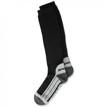 Chaussettes Sportives de Course à Ski Race Carve Hero Mixte Adulte en Noir, Taille France 43-46 (Taille Fabricant : 44-46)
