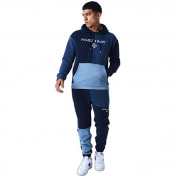 Jogging tricolore en maille
