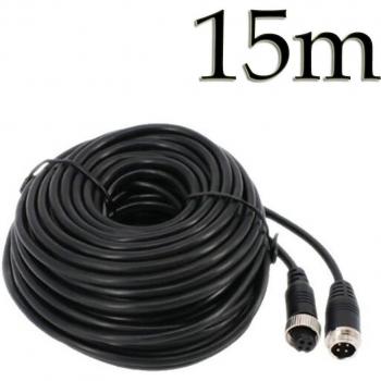 7m 4-Pin Aviation Extension Cable for Car Video Rear View Camera
