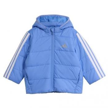 Adidas Unisex Baby Blue Essentials 3‑Stripe Coat