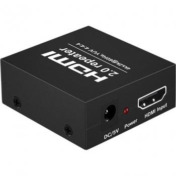 Extender HDMI 4K/2K 60 Hz 4:4:4 + Repetidor 2,0 Vía
