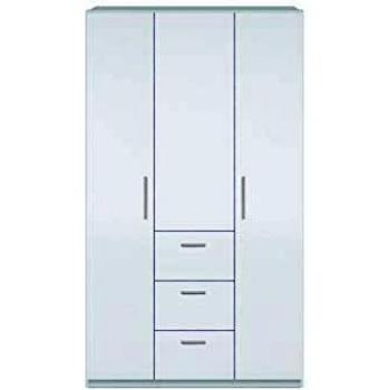 Armoire 3 portes coloris blanc