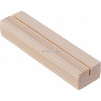 Handwerkliche Holz Memo Halter