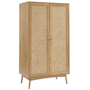 Baita Róster: Armario 2 Puertas, Roble-Ratán 100 cm