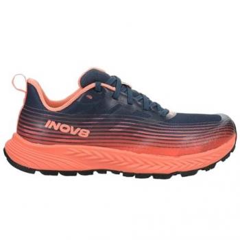 Inov-8 TrailFly Speed Wide – Femmes, Taille 38 – Bleu Marine / Orange