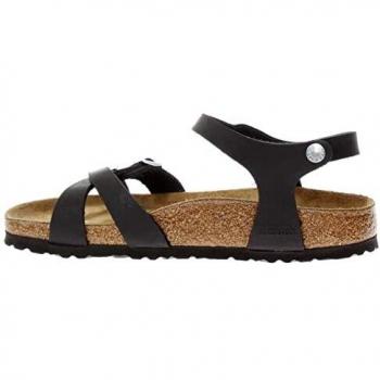 Birkenstock sandales femme Kumba cuir noir