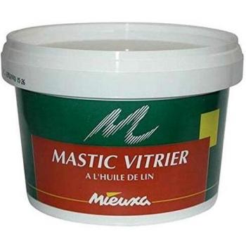 Mastic vitrier à l'huile de lin