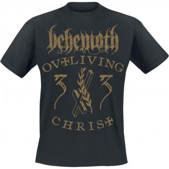 Behemoth 33 Laurel Schwarzer T-Shirt-Top in Größe 3XL