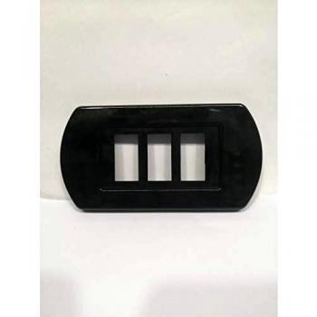 Minny Nylon 3 Posti Coprinterruttore Nero