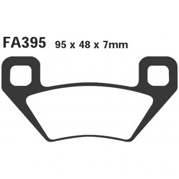EBC FA395R Pastiglie Freno per Arctic Cat 250/650