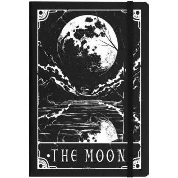 Journal mystique Tarot Lune A5 à coque robuste