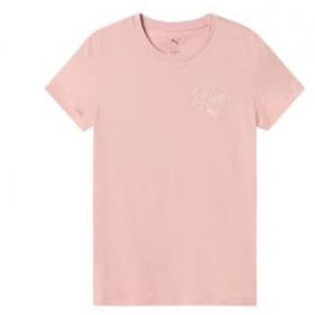 Modelo 684982-91: Camiseta Rosa Puma Essentials
