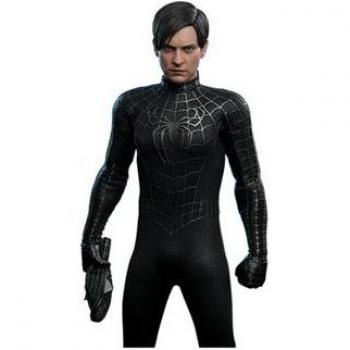 Hot Toys Shadow Web – 30 cm Spider‑Man (Black Suit)