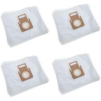 Microfleece Dust Bags for Thomas Multi-Clean X8 Pet & Family Vacuum Cleaner (White) by VHBW