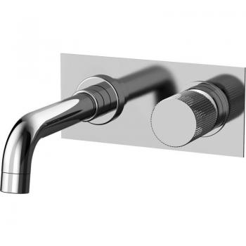 Paini 7GCR208PBC Miscelatore Lavabo a Muro Cromato Cox Grip