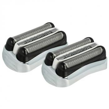 Braun Cruzer Clean 5/6: Kit 2 Cabezales en Plata
