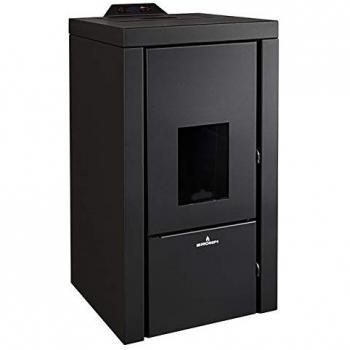 Estufa Multifuel Bronpi Carlotta 21 kW en Negro