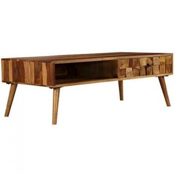 Rustic Honey Finish Coffee Table 110x50x37 cm
