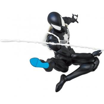 MAFEX Spider‑Man Schwarze Edition (Nr. 168) – 155 mm große bemalte Figur